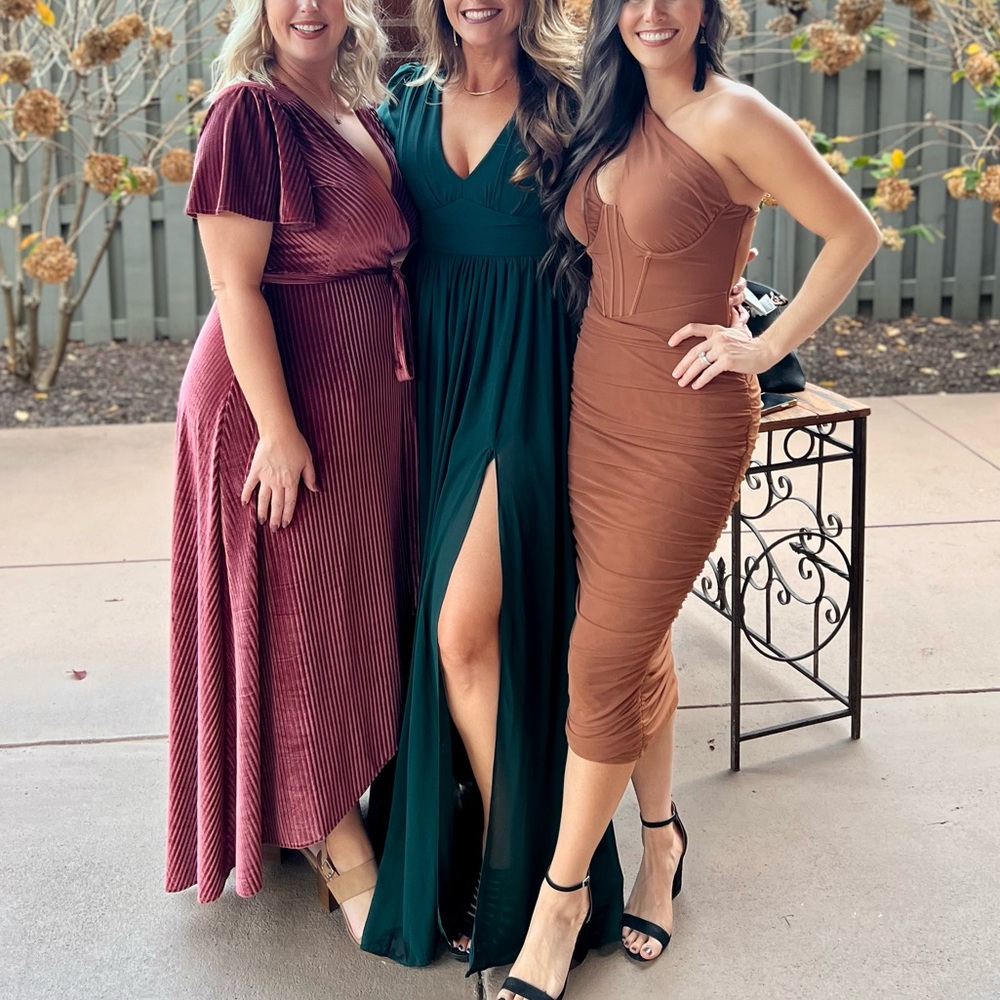 Brown Bodycon Dress
